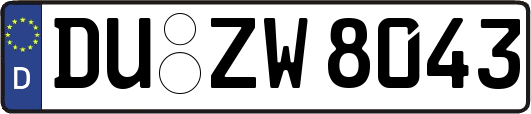 DU-ZW8043