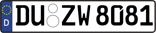 DU-ZW8081
