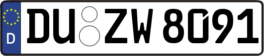 DU-ZW8091