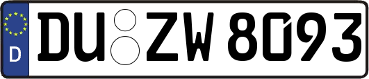 DU-ZW8093