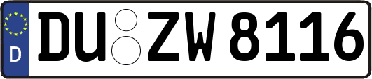 DU-ZW8116