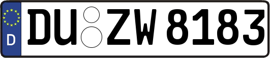 DU-ZW8183