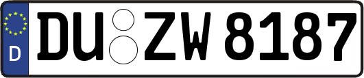 DU-ZW8187