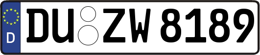 DU-ZW8189