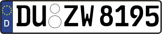 DU-ZW8195