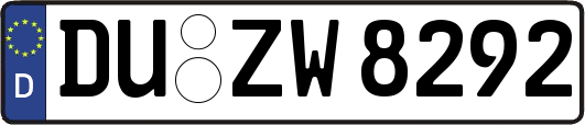 DU-ZW8292