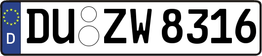 DU-ZW8316