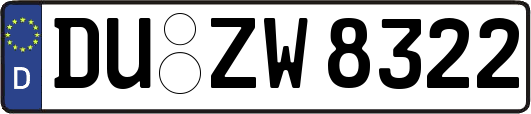 DU-ZW8322