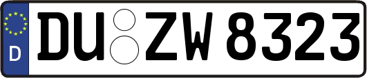 DU-ZW8323