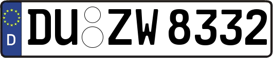 DU-ZW8332