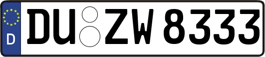 DU-ZW8333