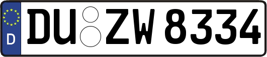 DU-ZW8334