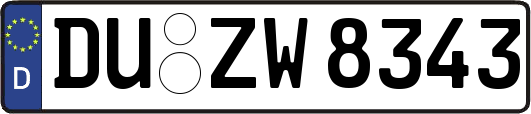 DU-ZW8343