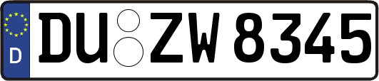 DU-ZW8345