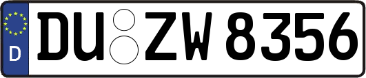 DU-ZW8356
