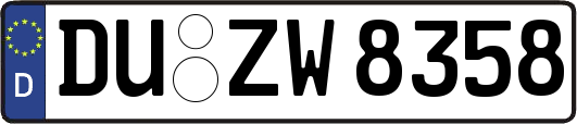 DU-ZW8358