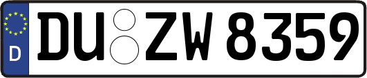 DU-ZW8359