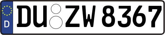 DU-ZW8367