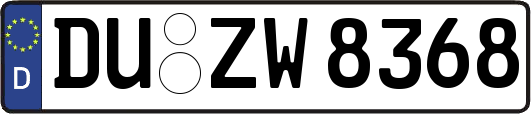 DU-ZW8368