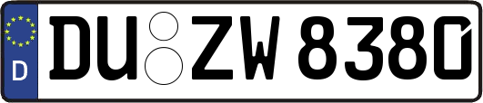 DU-ZW8380