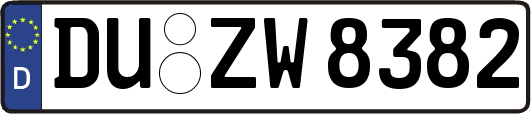 DU-ZW8382