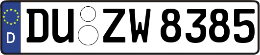 DU-ZW8385