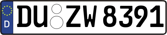 DU-ZW8391