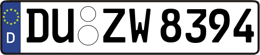 DU-ZW8394