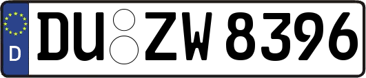 DU-ZW8396