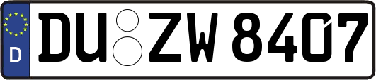 DU-ZW8407