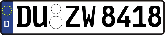 DU-ZW8418