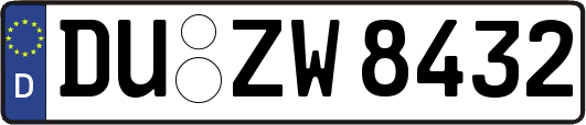 DU-ZW8432