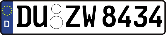 DU-ZW8434