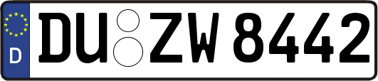 DU-ZW8442
