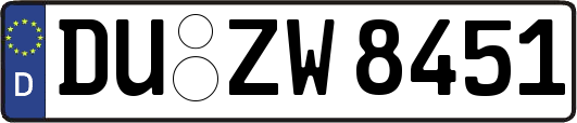 DU-ZW8451
