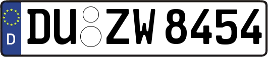 DU-ZW8454