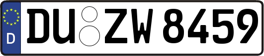 DU-ZW8459