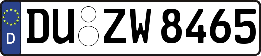 DU-ZW8465
