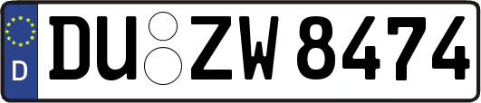 DU-ZW8474