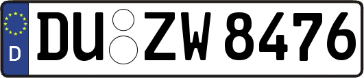 DU-ZW8476