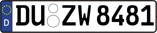DU-ZW8481