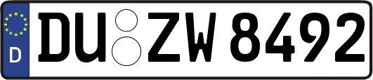 DU-ZW8492