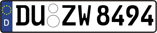 DU-ZW8494