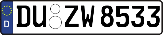 DU-ZW8533