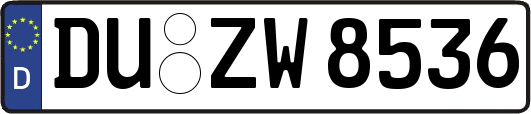 DU-ZW8536