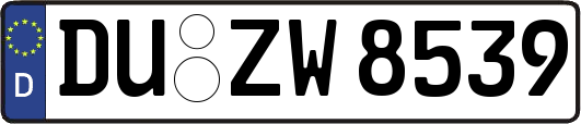 DU-ZW8539