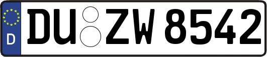DU-ZW8542