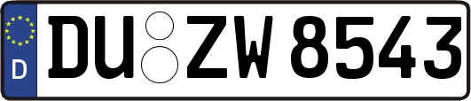 DU-ZW8543