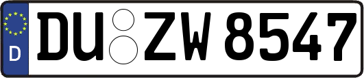 DU-ZW8547