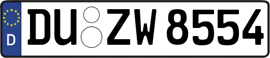 DU-ZW8554